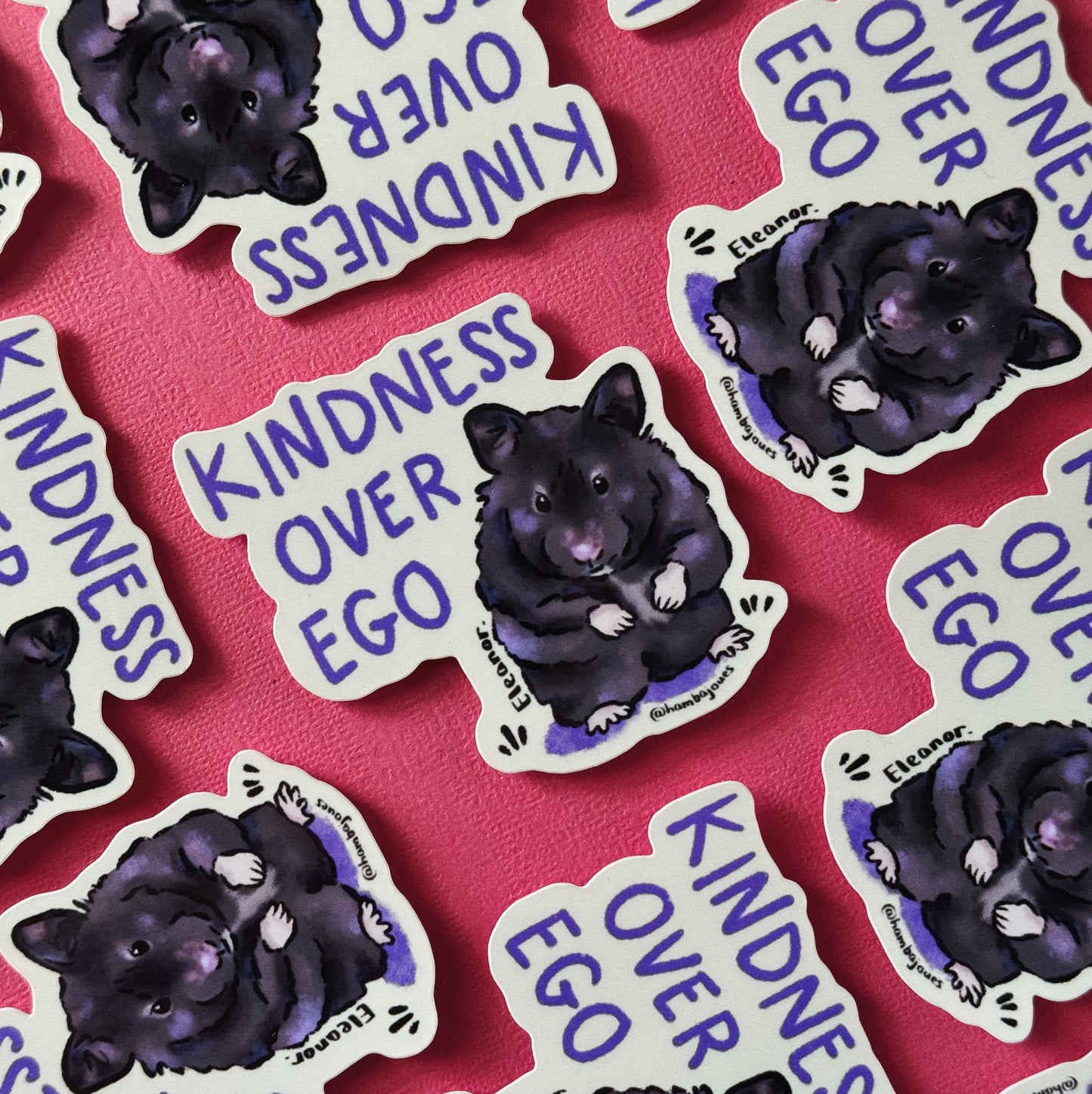 Kindness over Ego - Sticker