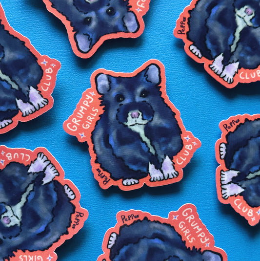 Grumpy Girls Club - Sticker