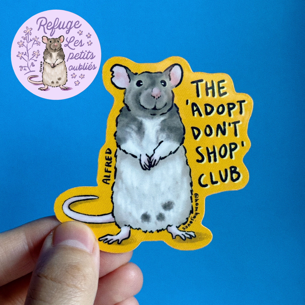 Adopt Don't Shop Club - Sticker