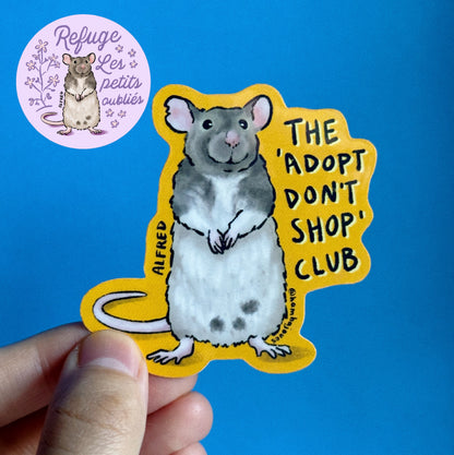 Adopt Don't Shop Club - Sticker