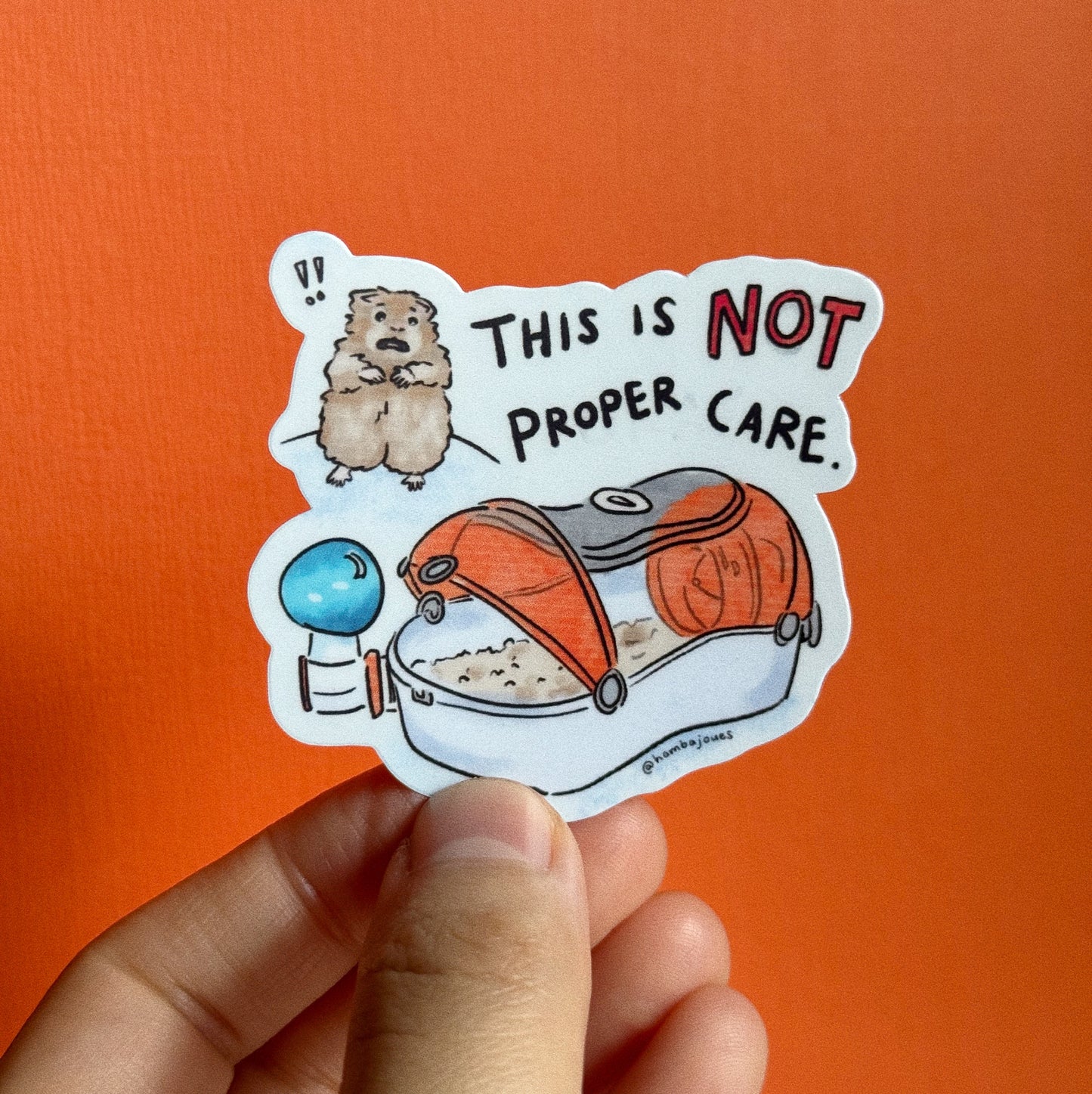 Not a home - Sticker
