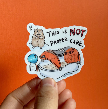Not a home - Sticker