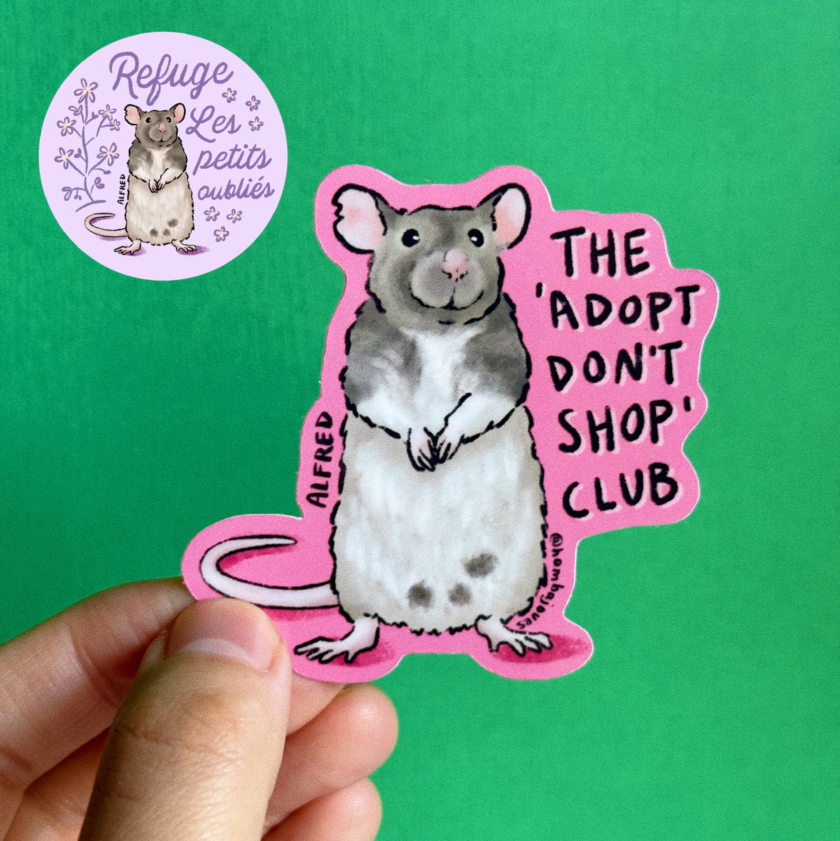 Adopt Don't Shop Club - Sticker