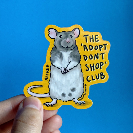 Adopt Don't Shop Club - Autocollant