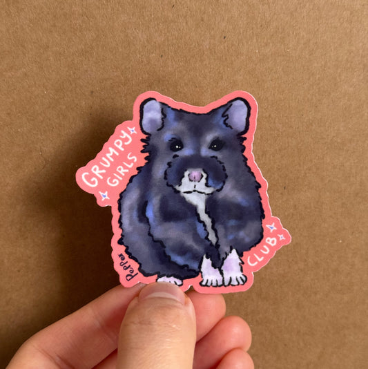 Grumpy Girls Club - Autocollant