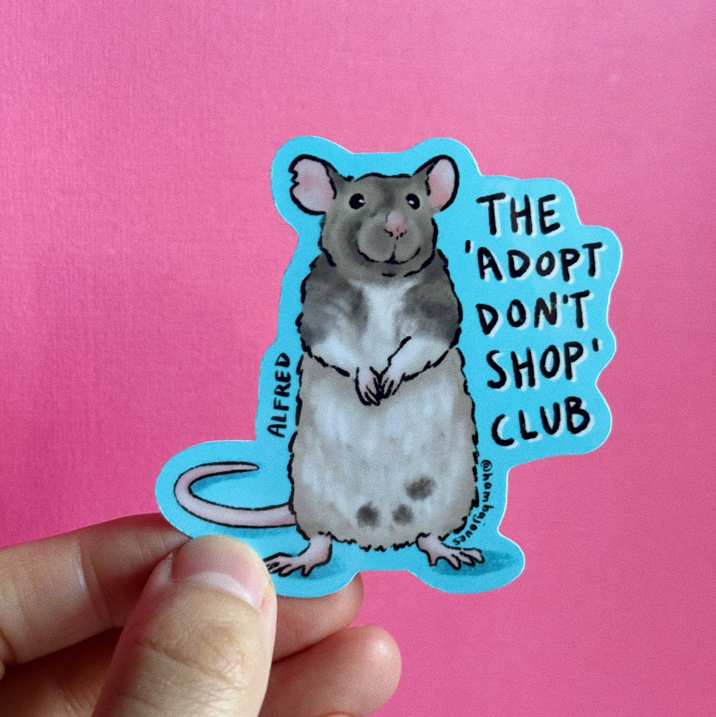 Adopt Don't Shop Club - Autocollant