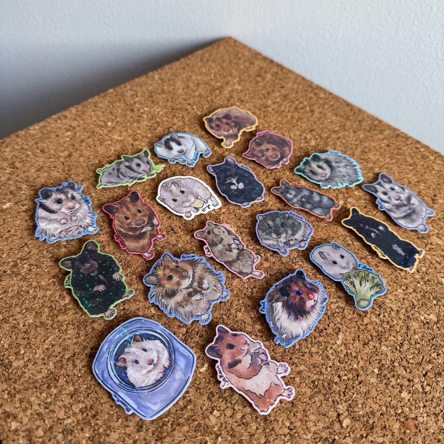 Quebec Hamsters - Sticker Collection