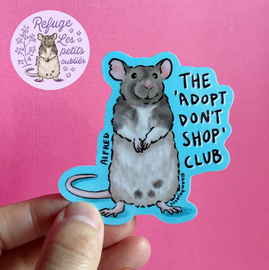 Adopt Don't Shop Club - Autocollant