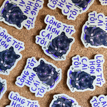Kindness over Ego - Sticker