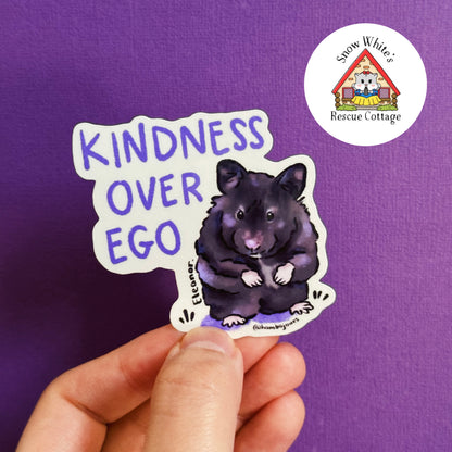 Kindness over Ego - Sticker
