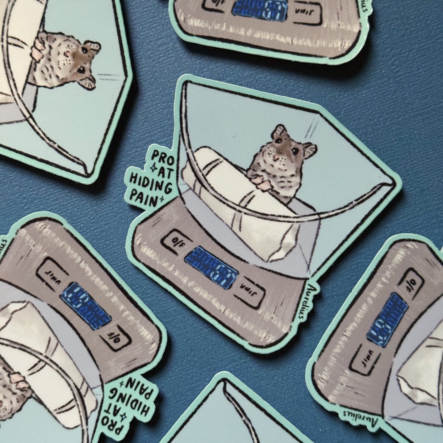 Pro At Hiding Pain - Sticker