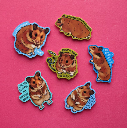 Sway - Ensemble de 6 autocollants