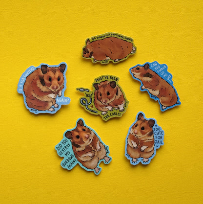 Sway - Ensemble de 6 autocollants